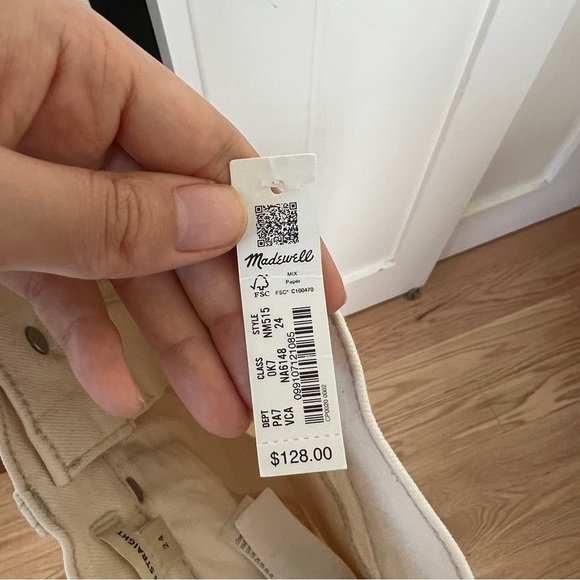 Madewell The 90s Straight Jean Vintage Canvas - Picture 13 of 15